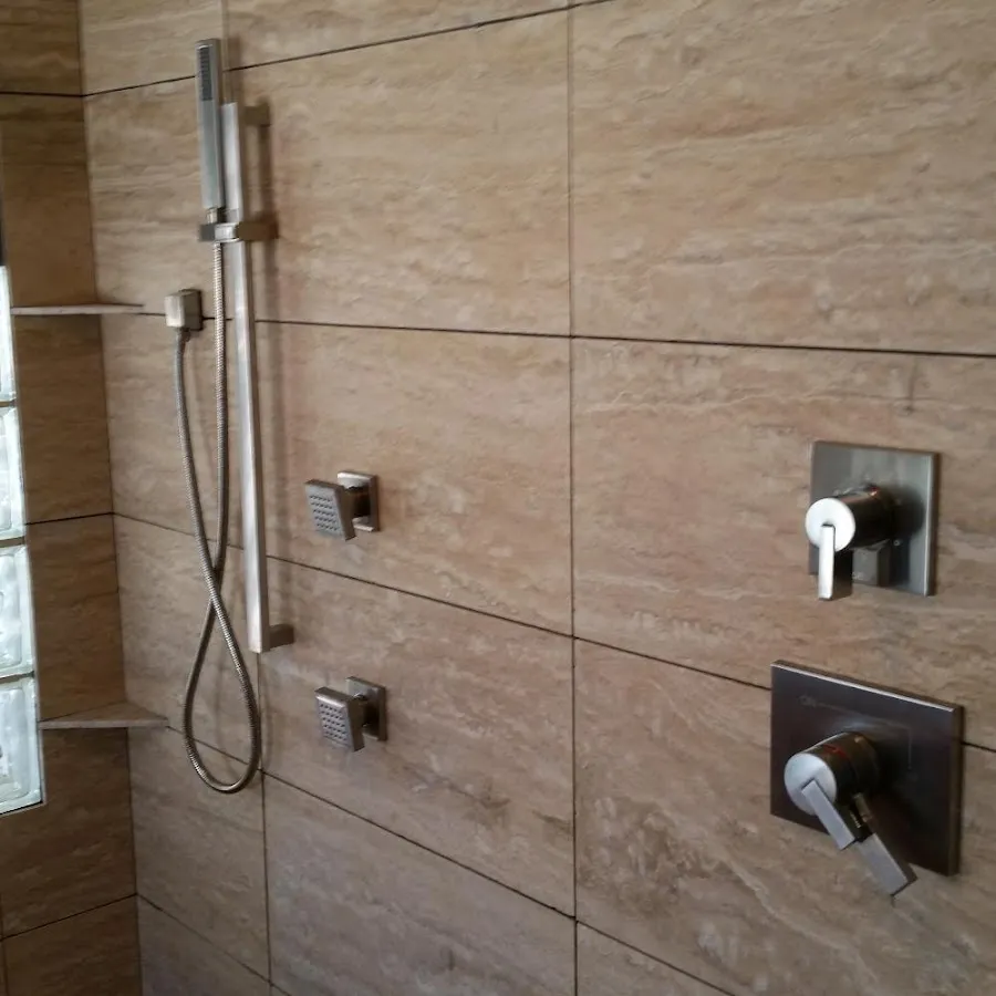 Shower fixture installation for Gas Line Repair in Coppell